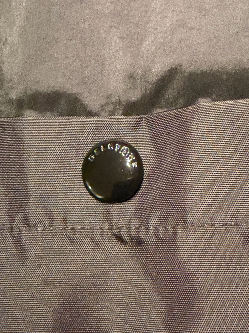 Belstaff Black Trench Coat Small - Picture 10 of 14